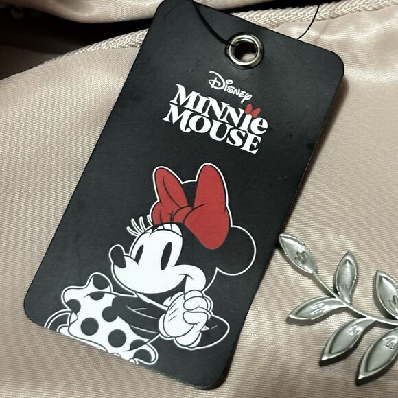 Disney Minnie Mouse Tech Backpack Blush Pink Full Size NWT main image 9